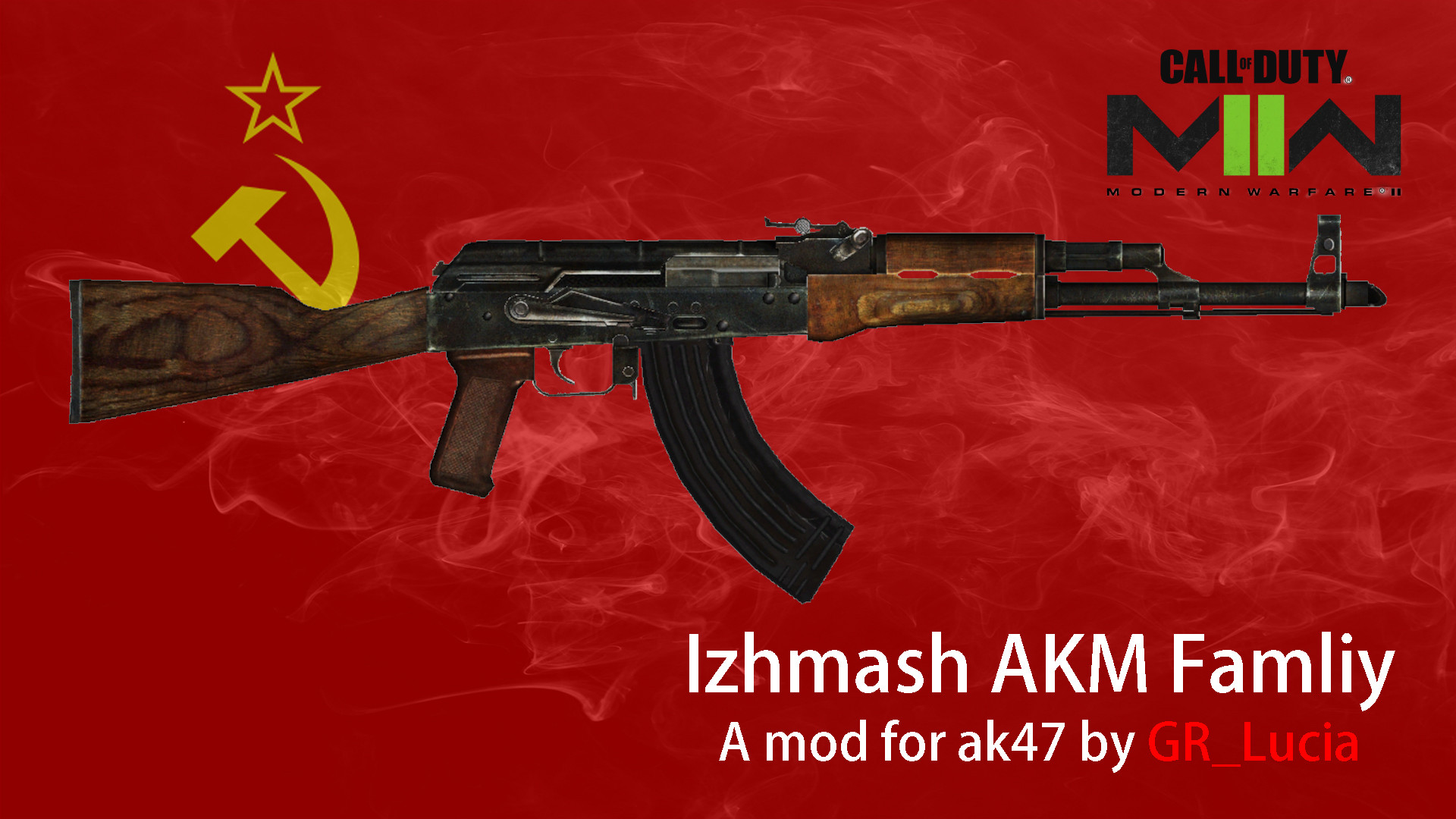 Izhmash AKM Family on MW2022 Animation