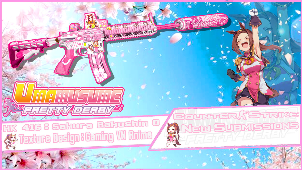 HK-416 Eotech : Sakura Bakushin Ō