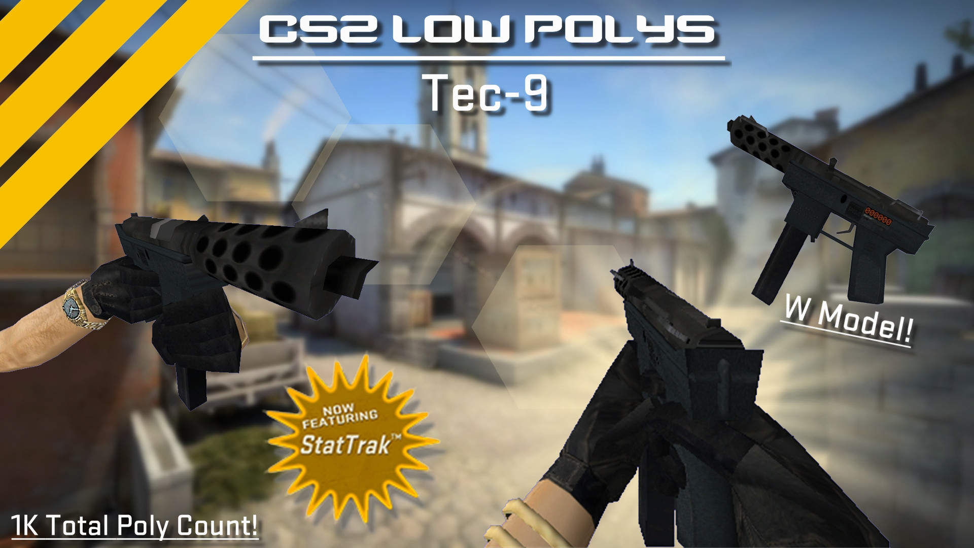 CS2 Low Polys | Tec-9