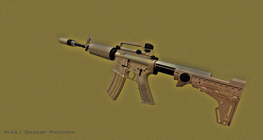 M4A1 Desert on Valve's CS:GO Anims