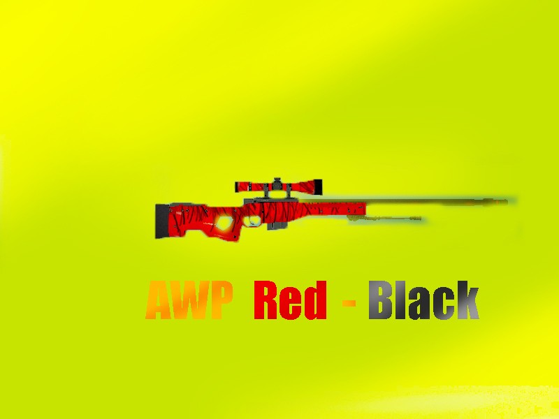 AWP | Red - Black
