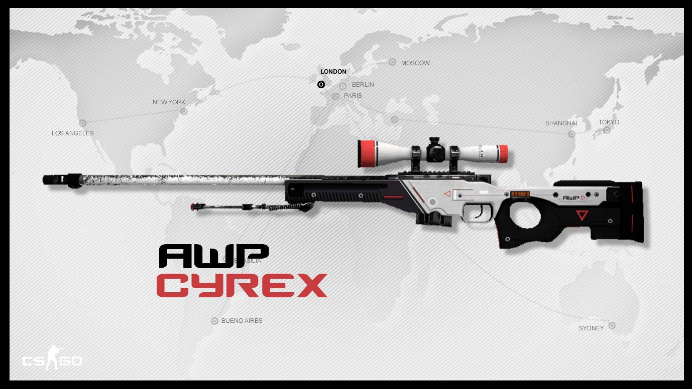 CS:GO Awp Cyrex for CS 1.6