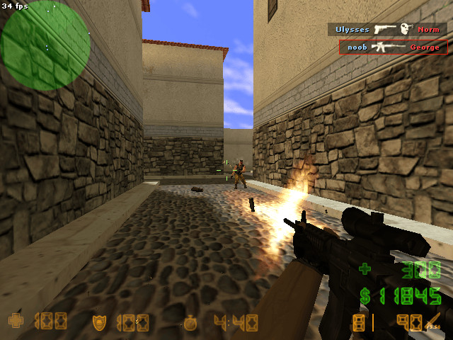Beta M4A1 ACOG retexture with 1.6 arms