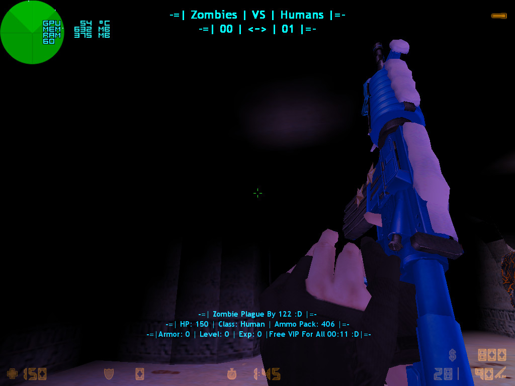 M4A1 BluE SnoW-Christmasx-x