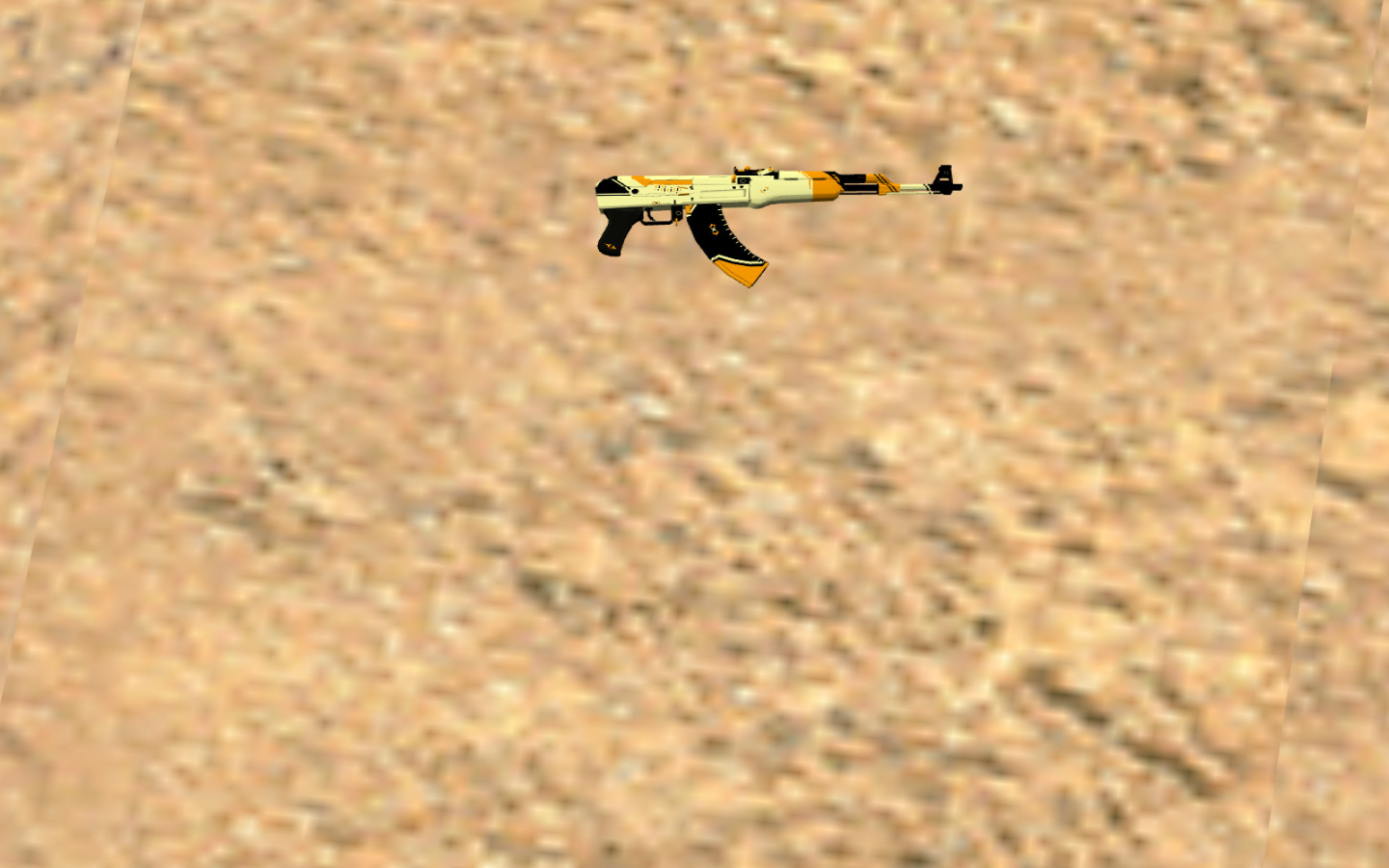 Asiimov  AK-47 With Default Anims/Nostock