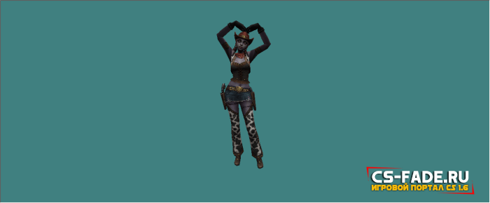 Model zombi Light Cowgirl Origin