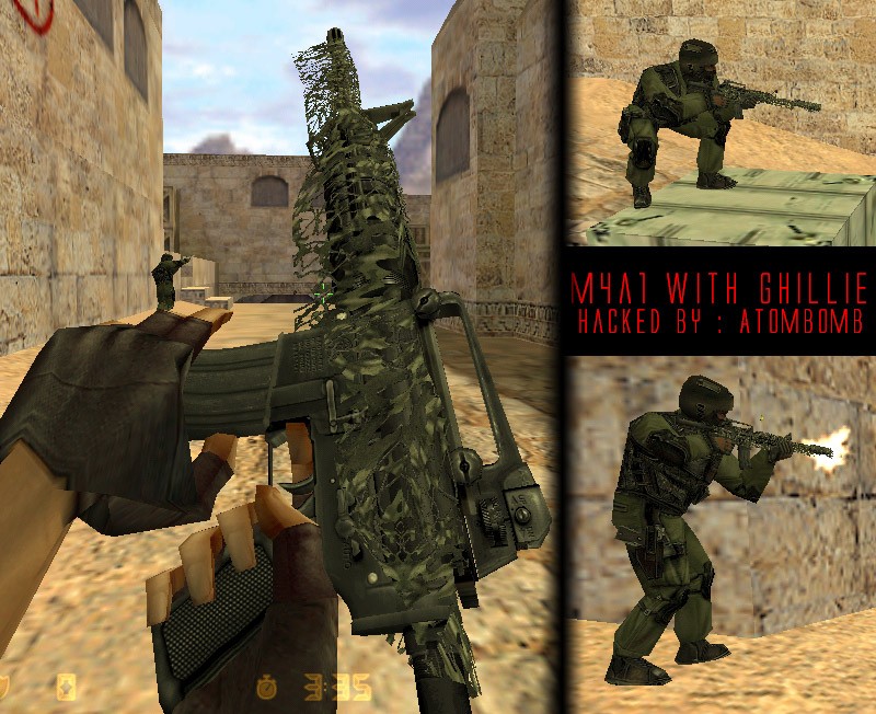 Ghillie M4A1