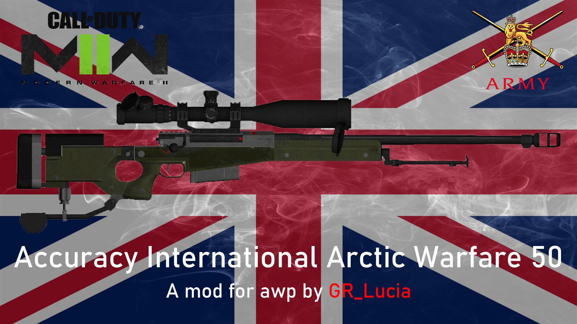 AI AW50 on MW2022 Animation
