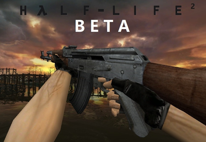 Half-Life 2 beta AK-47 AR1