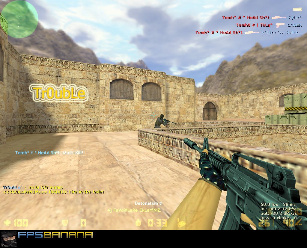 Blue m4a1