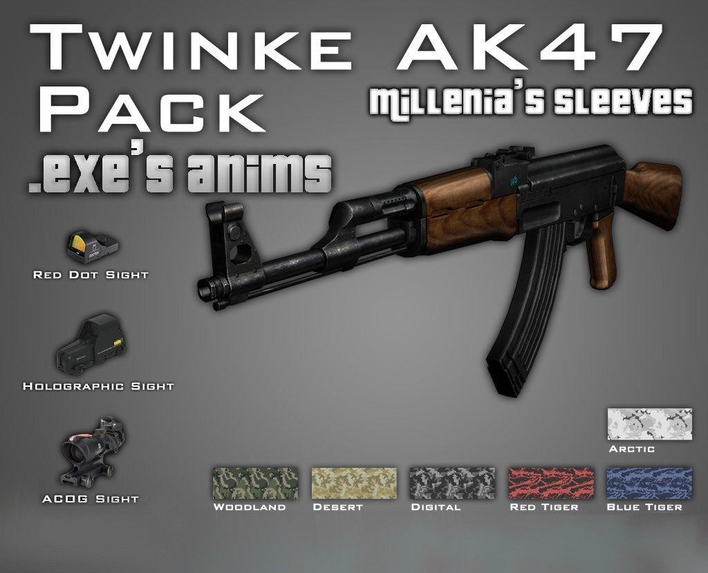 Ultimate AK47 on MW2 animations by .eXe