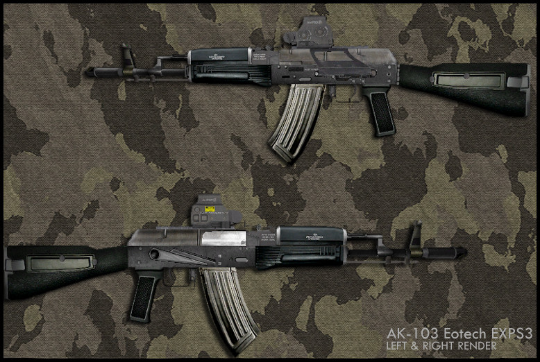 AK-103 Eotech EXPS3