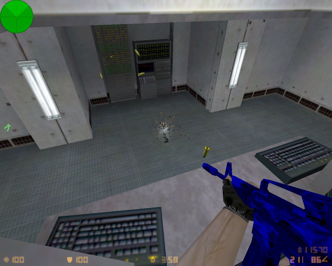 Blue Camo M4
