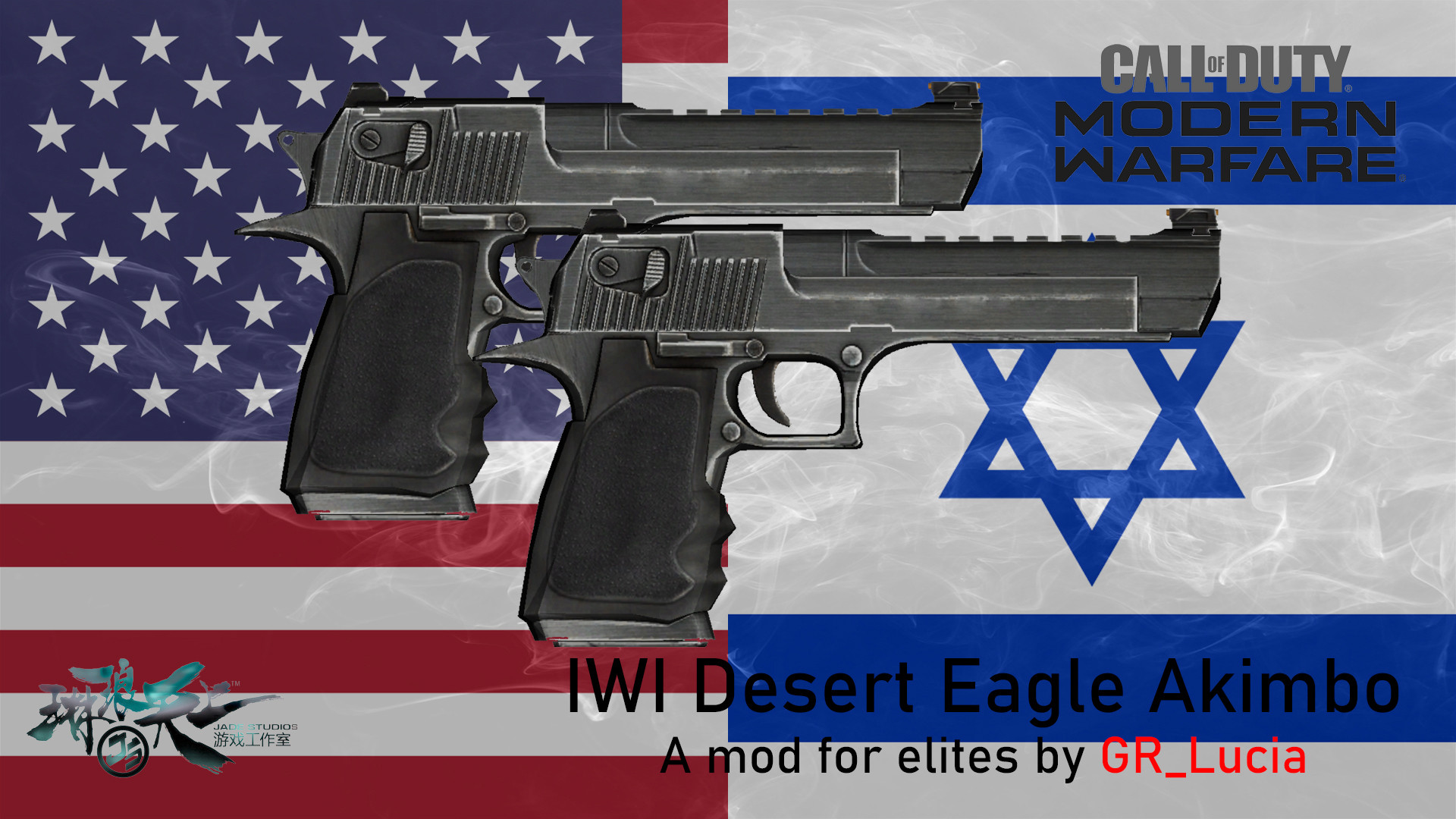 IWI Desert Eagle Akimbo on MW2019 Animation