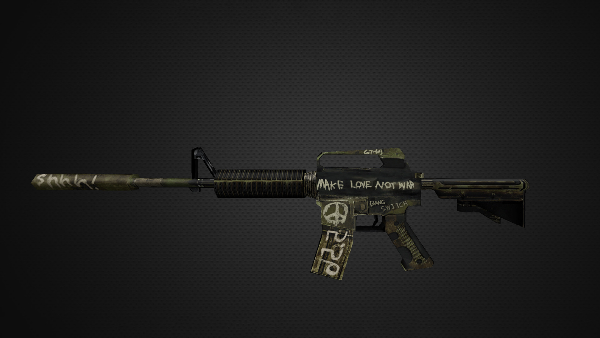 Default M4A1-S Flashback On MW2019 Anims