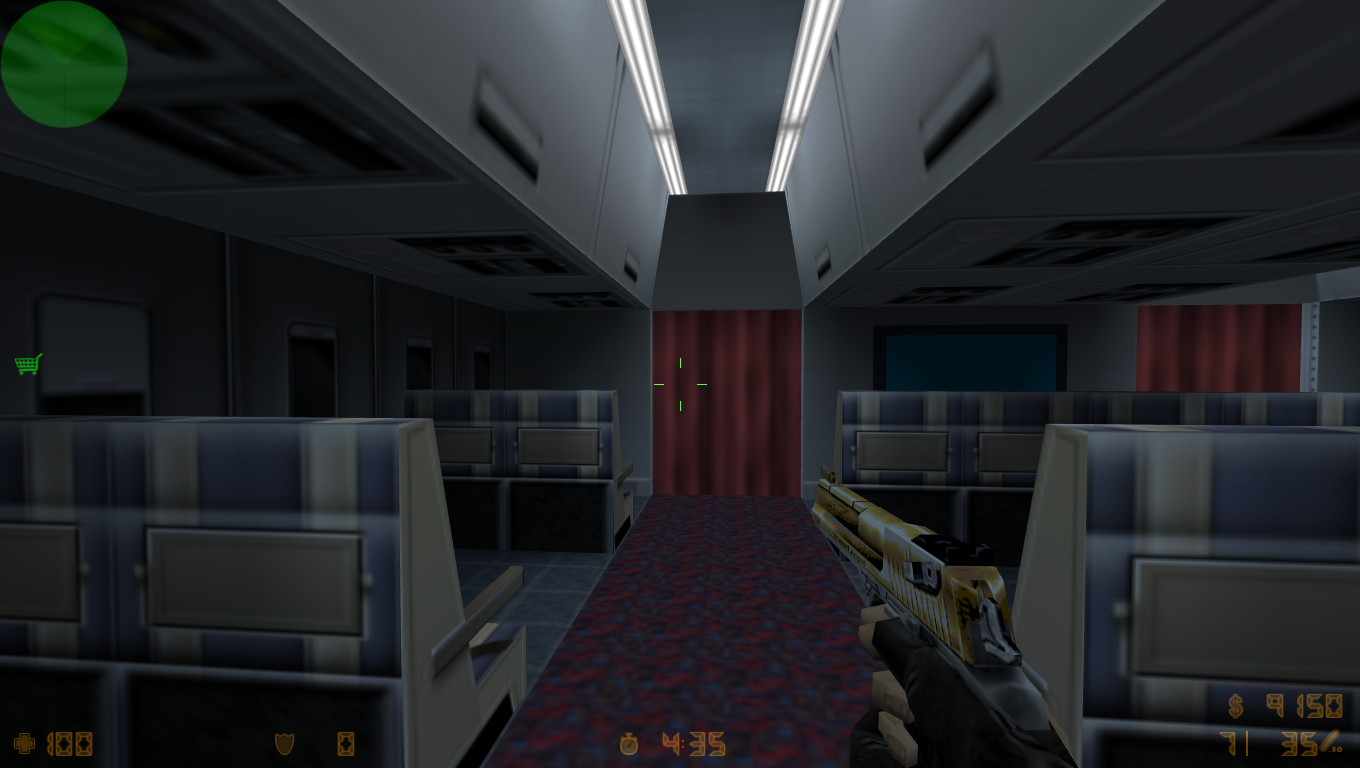 Half Gold Deagle
