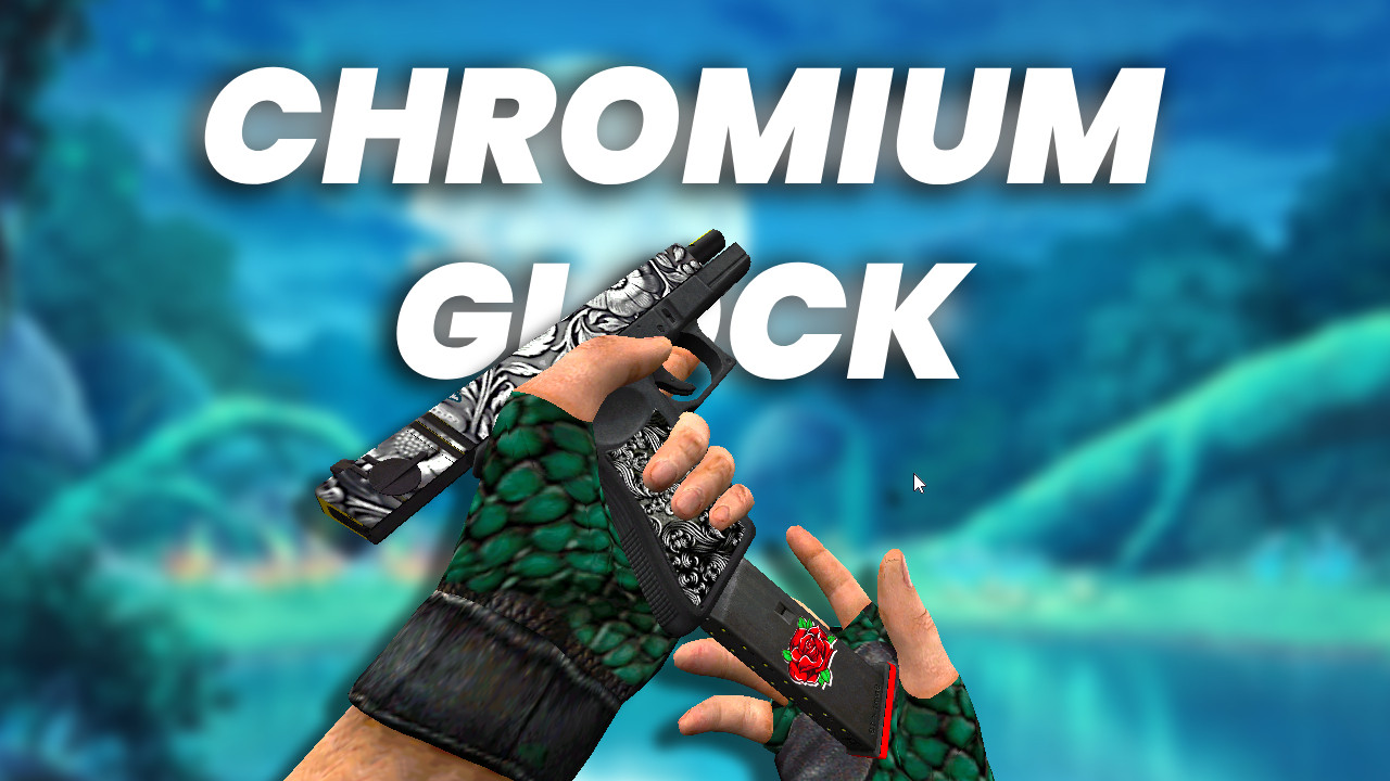 Chromium Glock 18