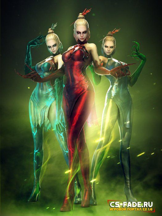 Model zombi Enchantress from CrossFire