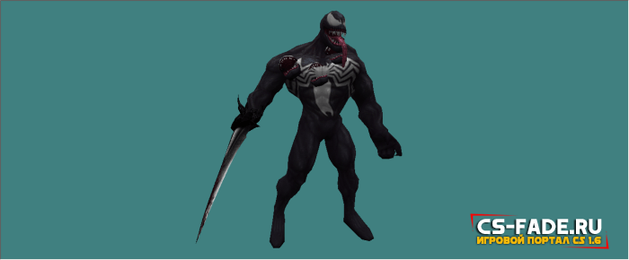 Model zombi Venom Buff