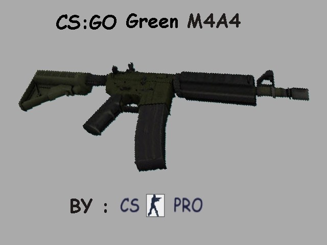 CS:GO Green M4A4