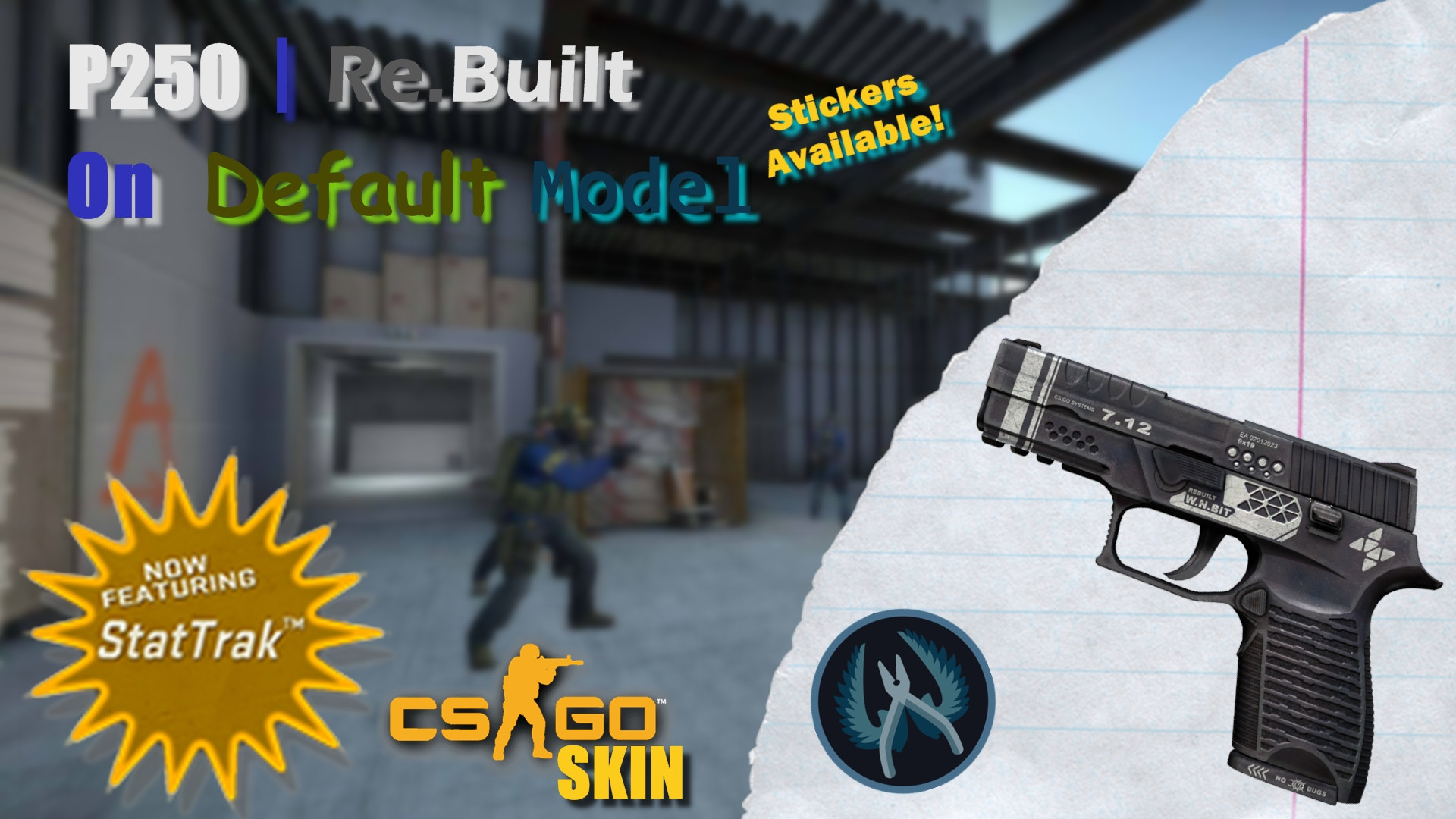 StatTrak™ P250 | Re.Built on Default CS1.6 Model