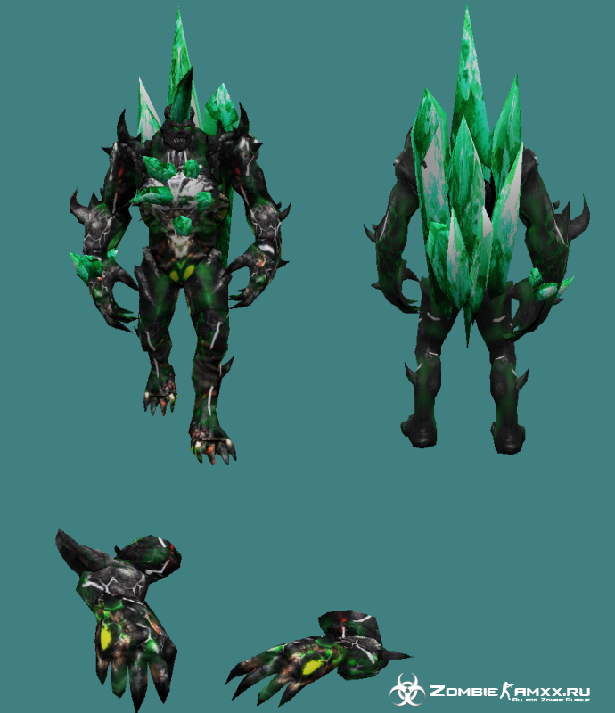 Model zombi Revenant Crystal