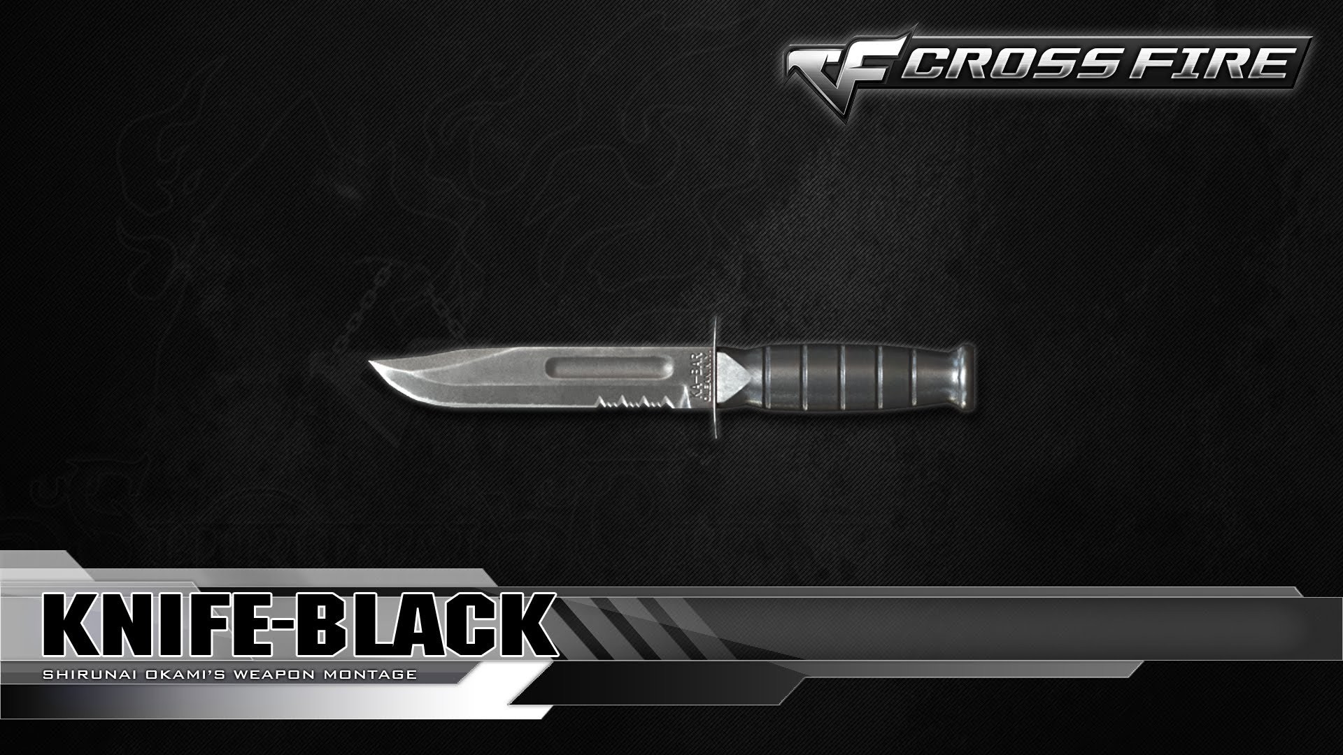 [Crossfire] Knife Black