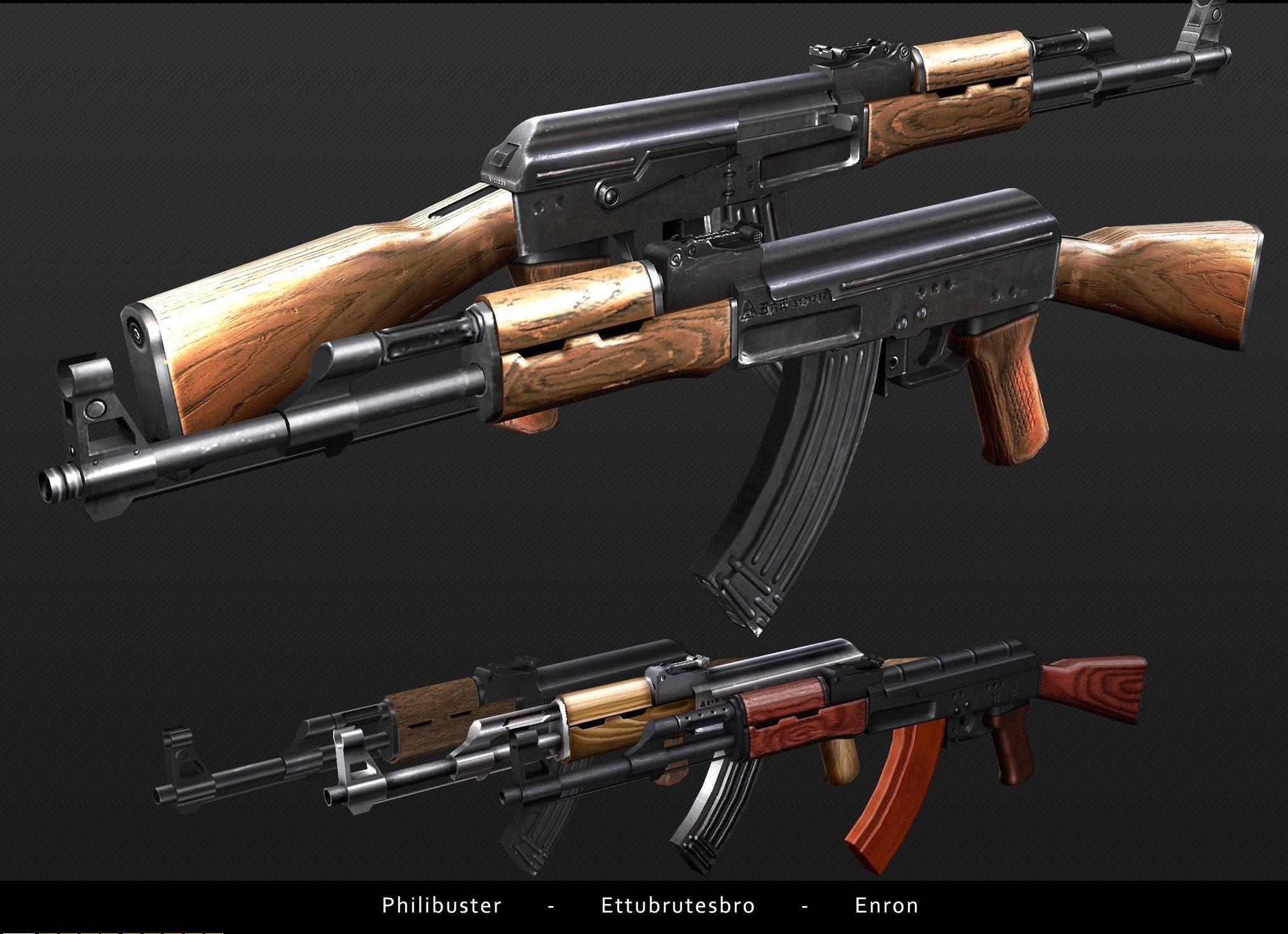 ETTUBRUTESBRO'S AK47 On lIopn's