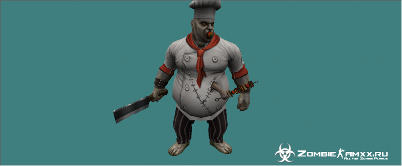 Model zombi Chef Heavy
