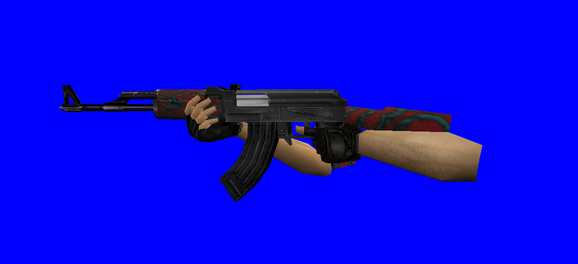 Red Laminate AK47 (CLASSIC AK)
