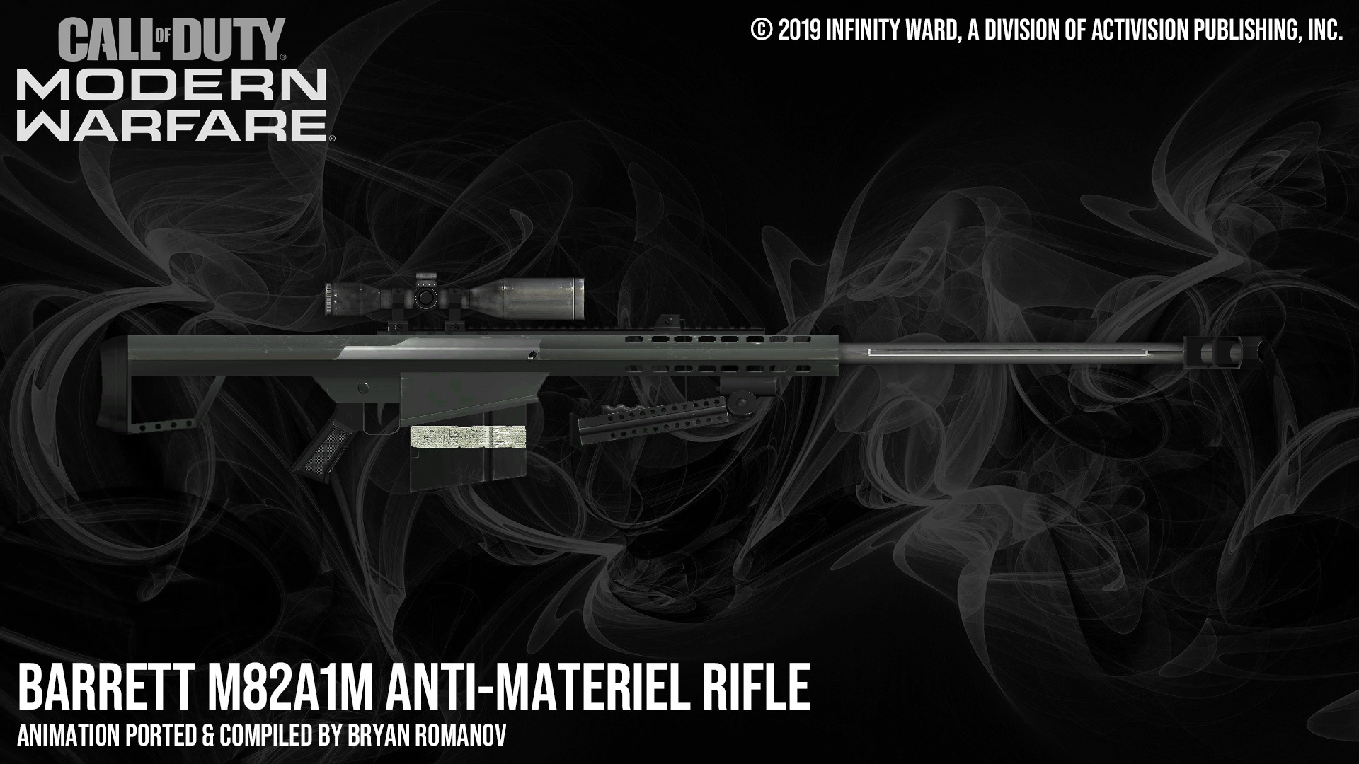 Barrett M82A1M Anti-Materiel Rifle