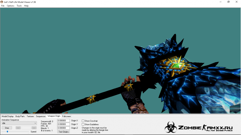 Model Knife Warhammer lightning strike