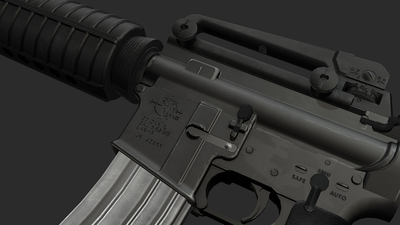 Colt M4 On ManTuna Animations