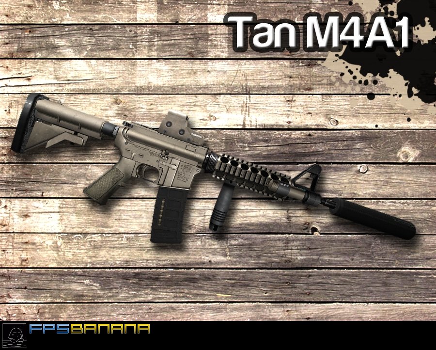 Tan M4A1