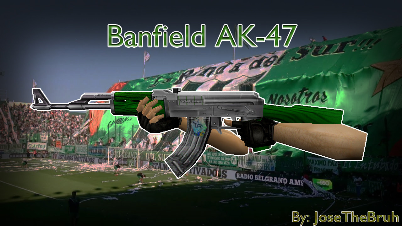 BANFIELD AK-47 (with try's sticker)