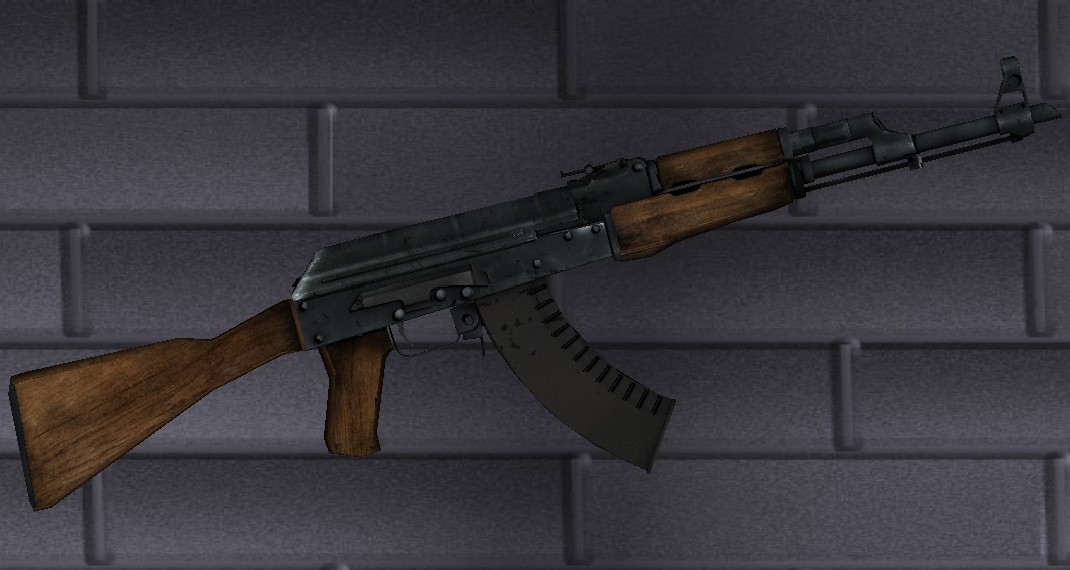 L4D2 Ak47 Textures On CS:GO Ak47 Model