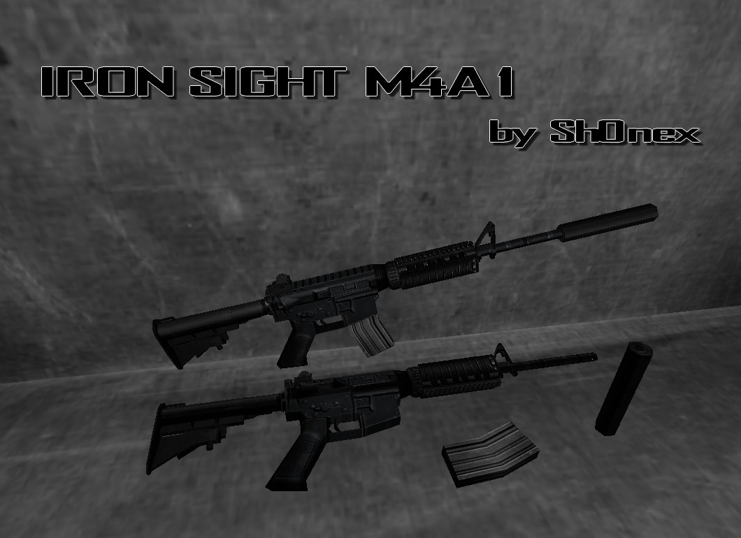 Iron sights M4A1