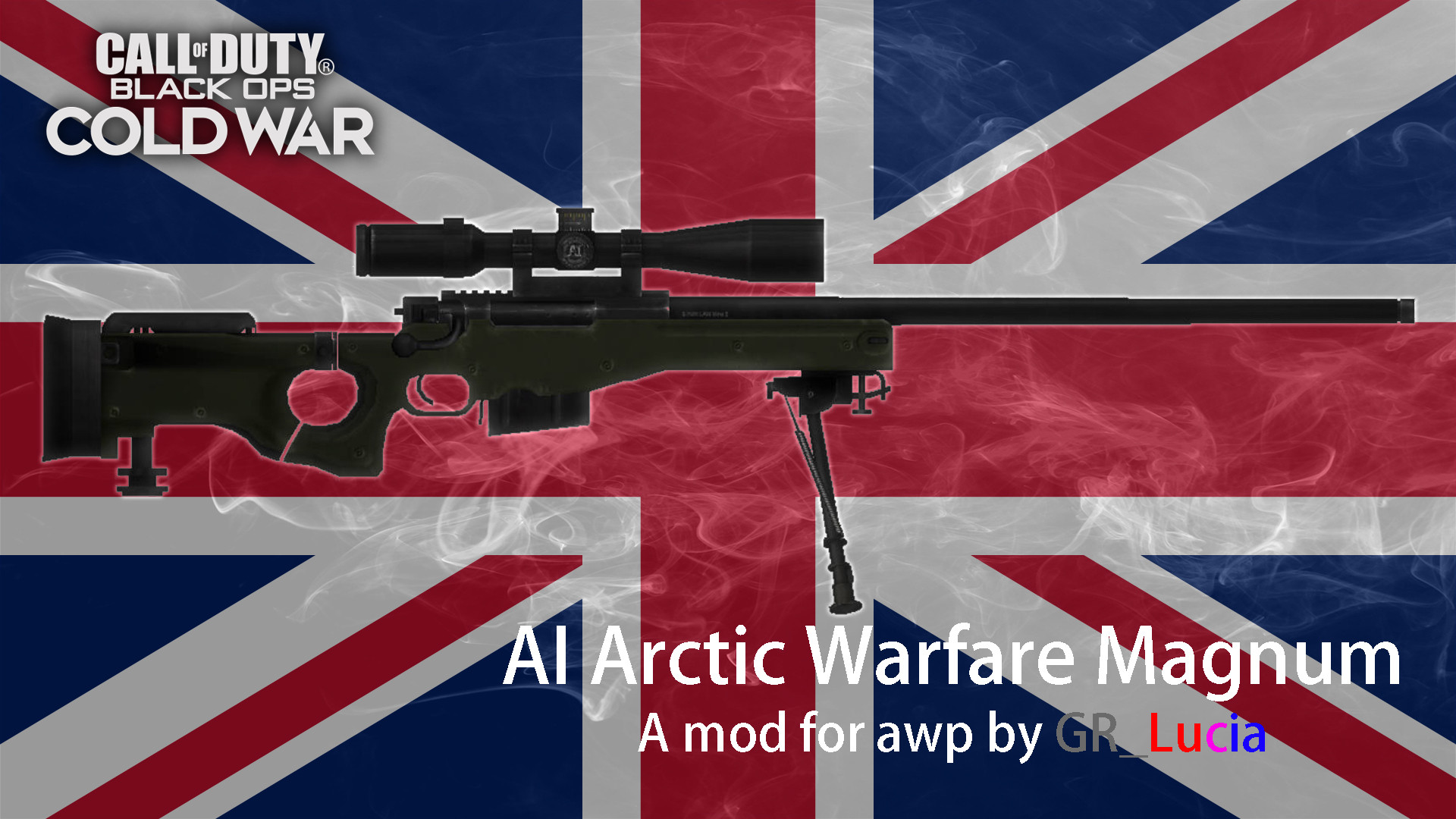 AI Arctic Warfare Magnum on COD17 Animation