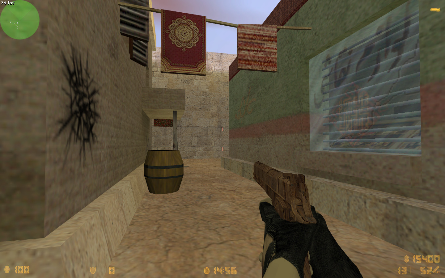 Infinity Gun Wooden Skin