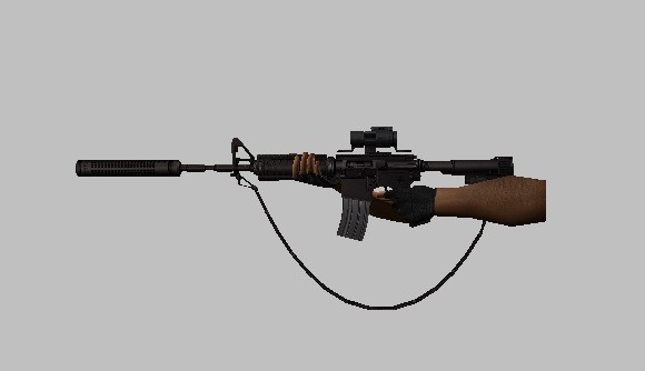 M4 with Scope & Strap