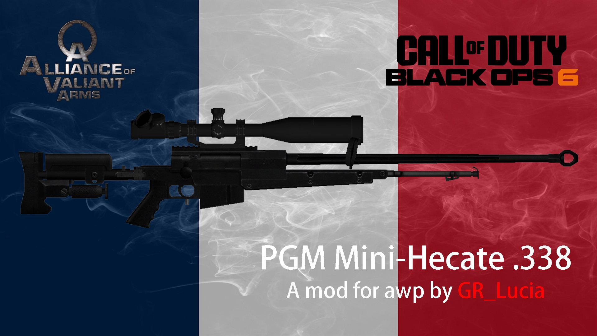 PGM Mini-Hecate .338 on Black Ops 6 Animation