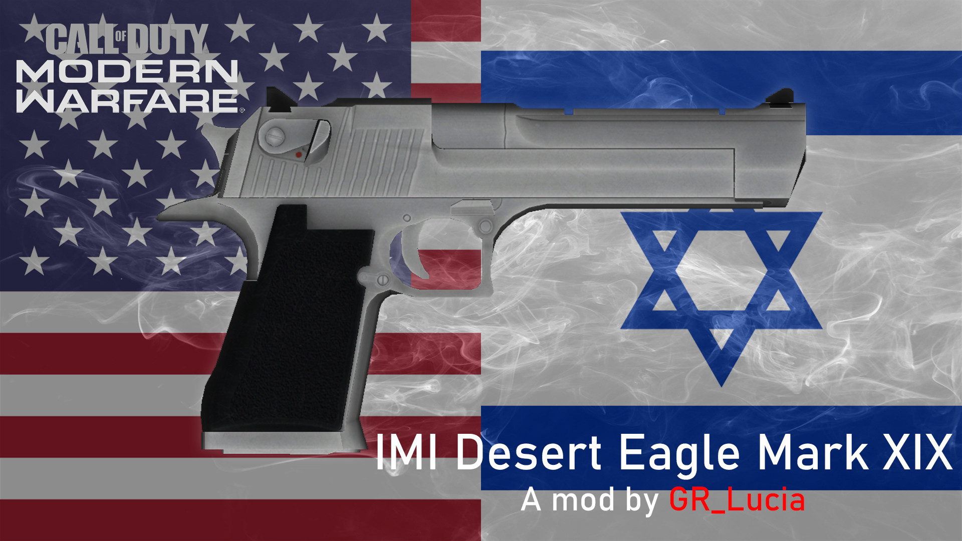 IMI Desert Eagle Mark XIX on MW2019 Animation