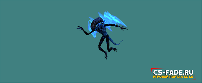 Model zombi Alien Ice
