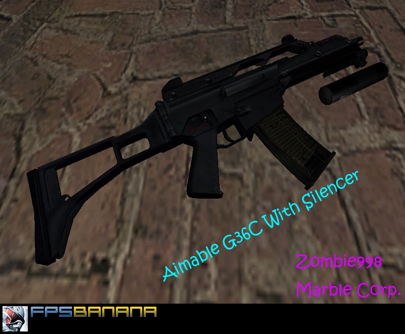 G36C Aimable With Silencer