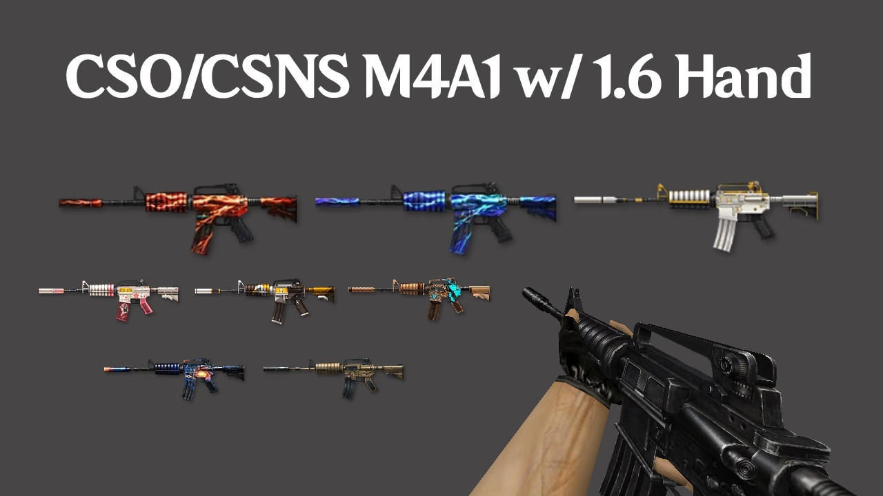 CSO/CSNS M4A1 With 1.6 Hand