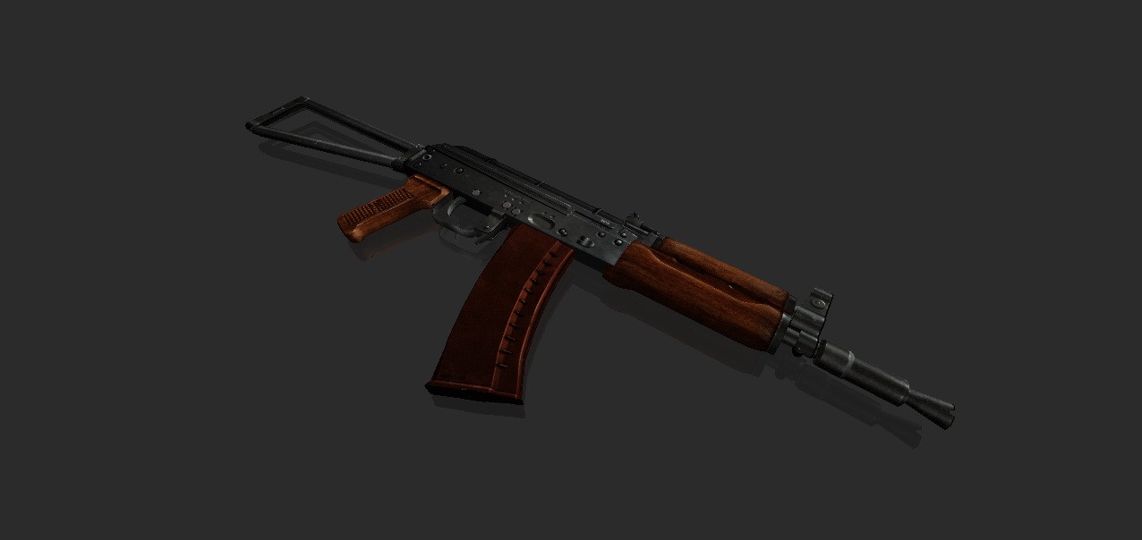 Ak74U on Mullet animation