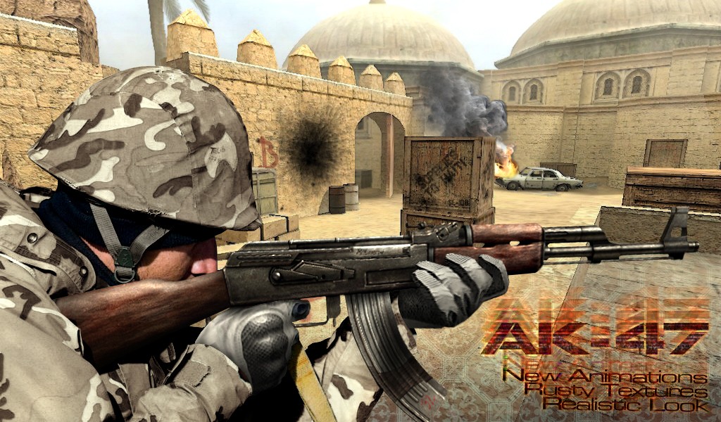 AK-47 on TS anims