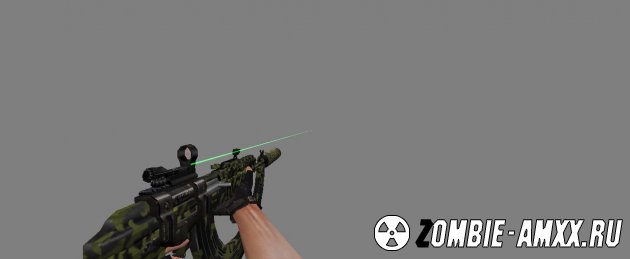 Model Weapon AK-Long camo