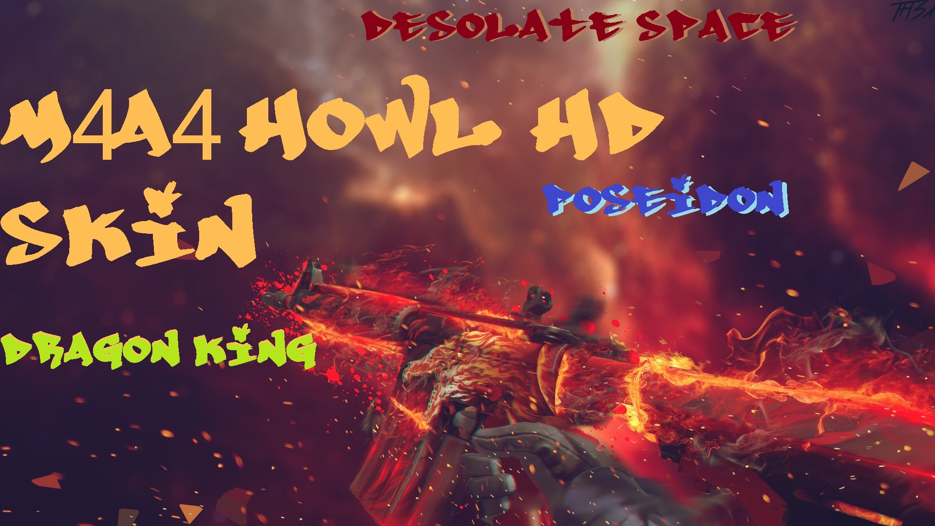 M4A4 Howl HD (+new skin)