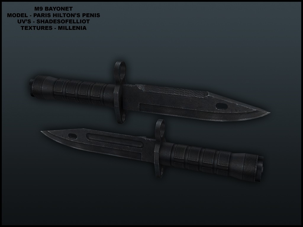 M9 Bayonet On Default Anims